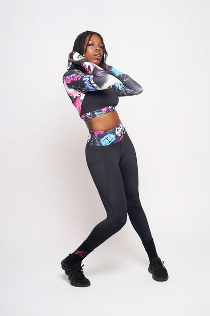 Untouchable Cropped Hoodie