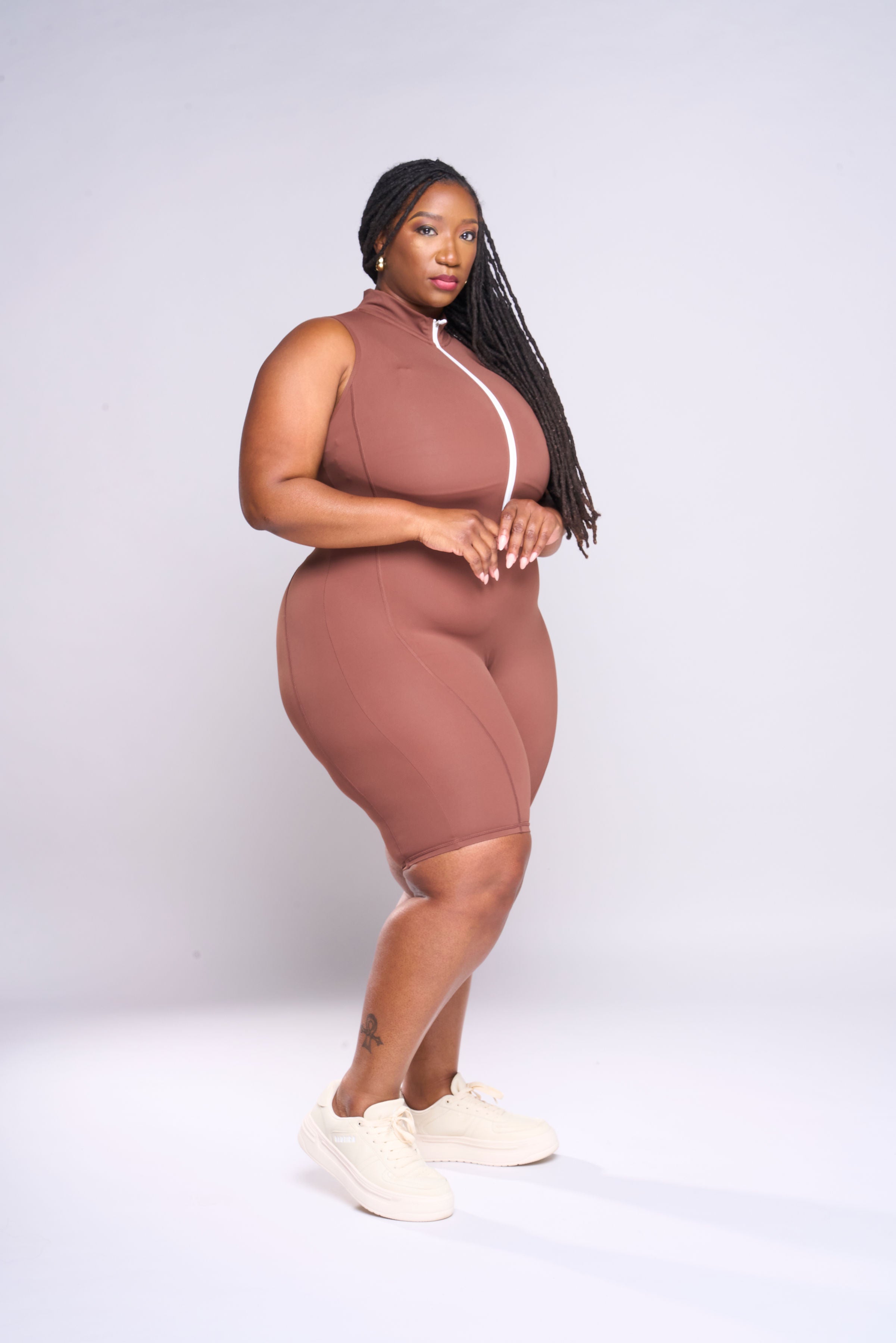 Corset Back Scuba Suit