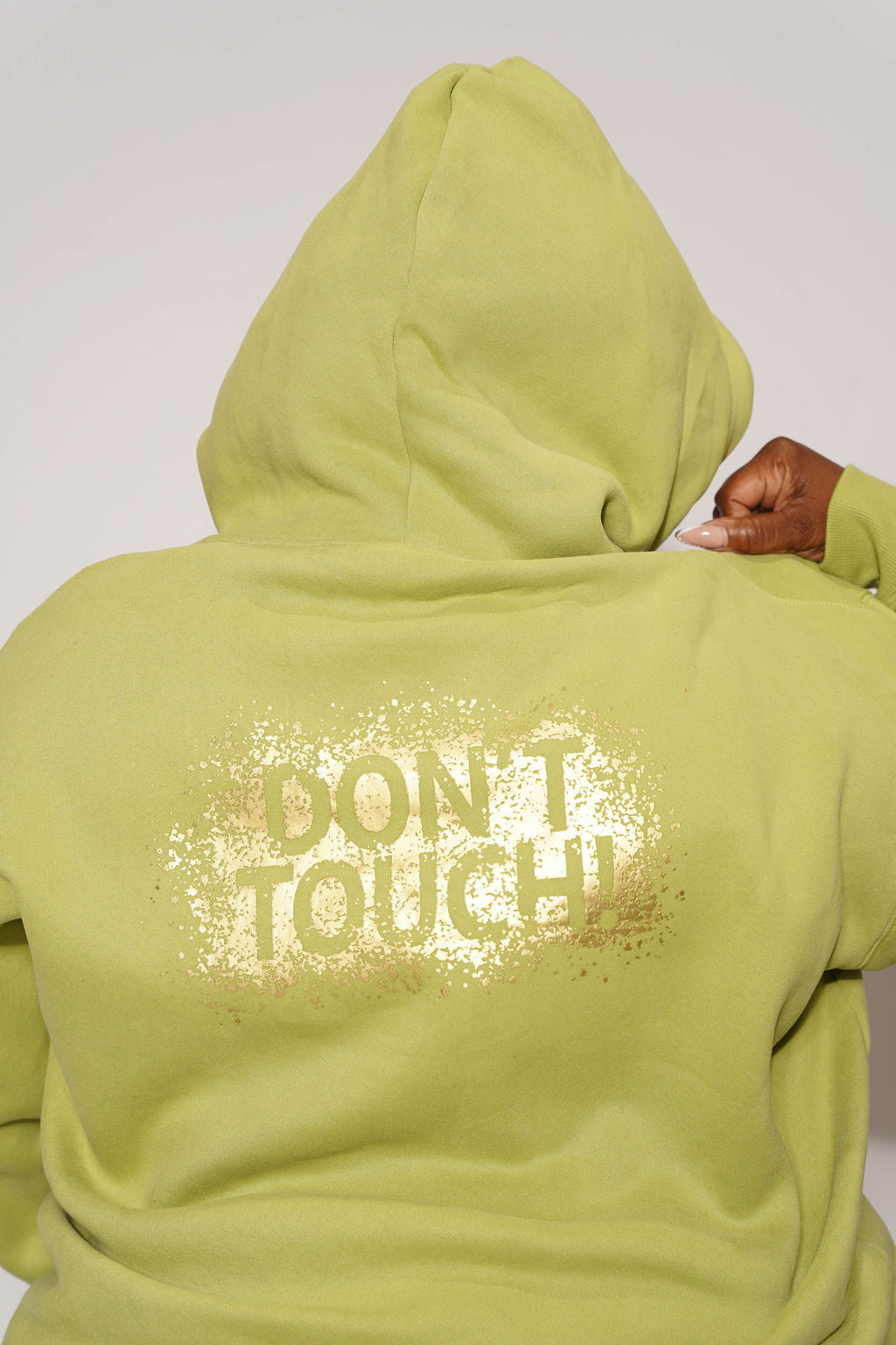 "Don't Touch" Oversized Hoodie