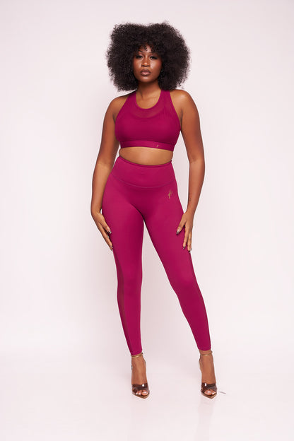 Contour Mesh Bra