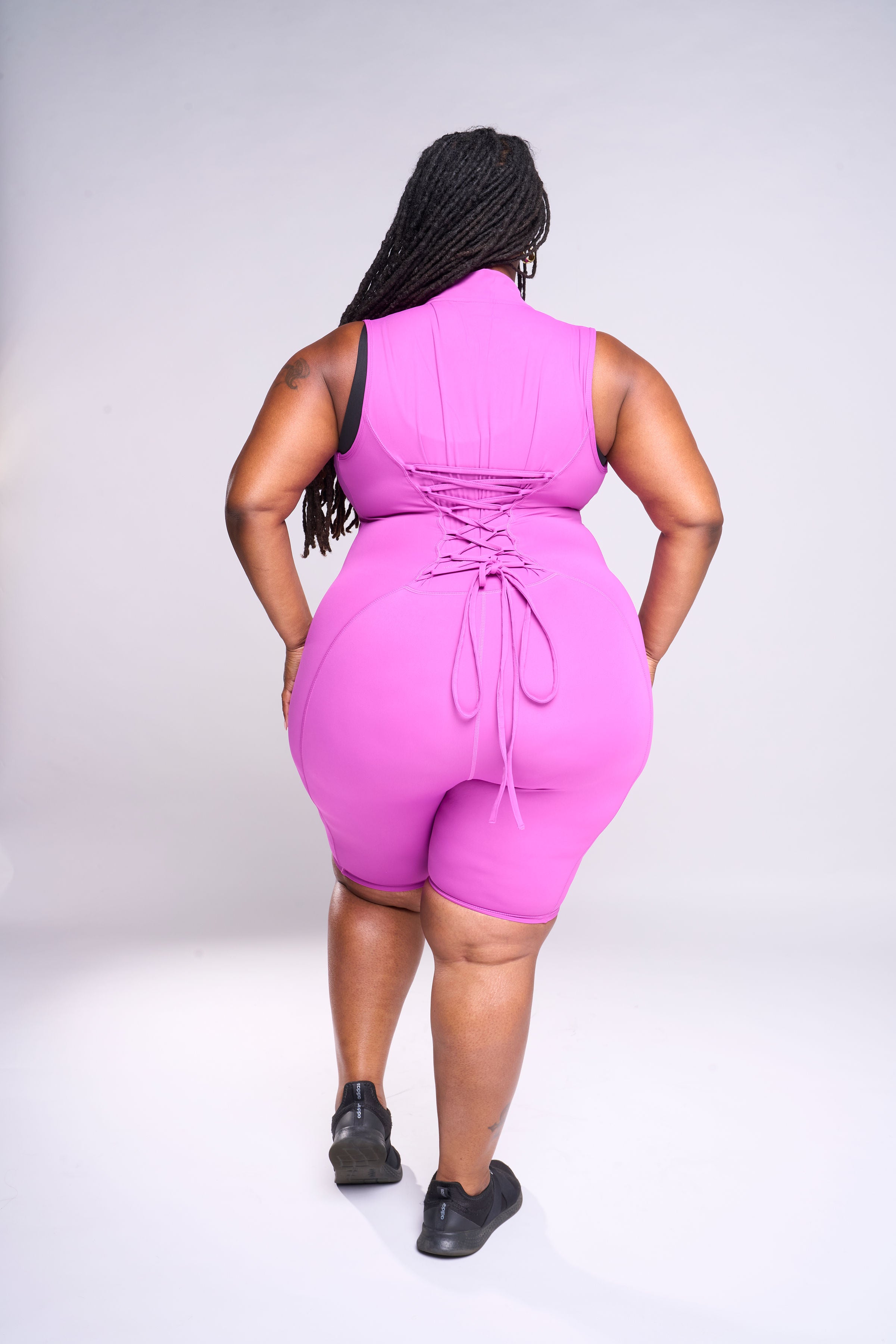 Corset Back Scuba Suit