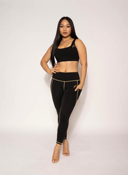 Contour Stitch Leggings