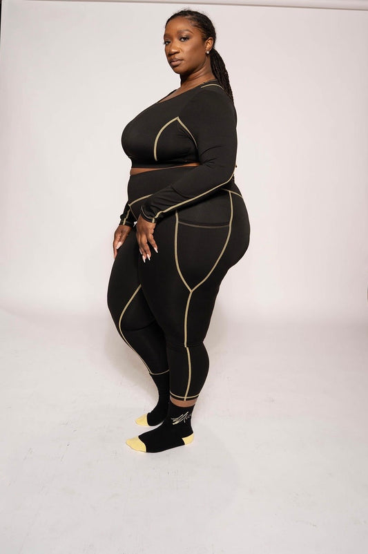 Contour Stitch Leggings