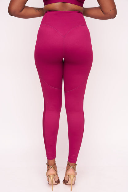 Mesh Panel Leggings