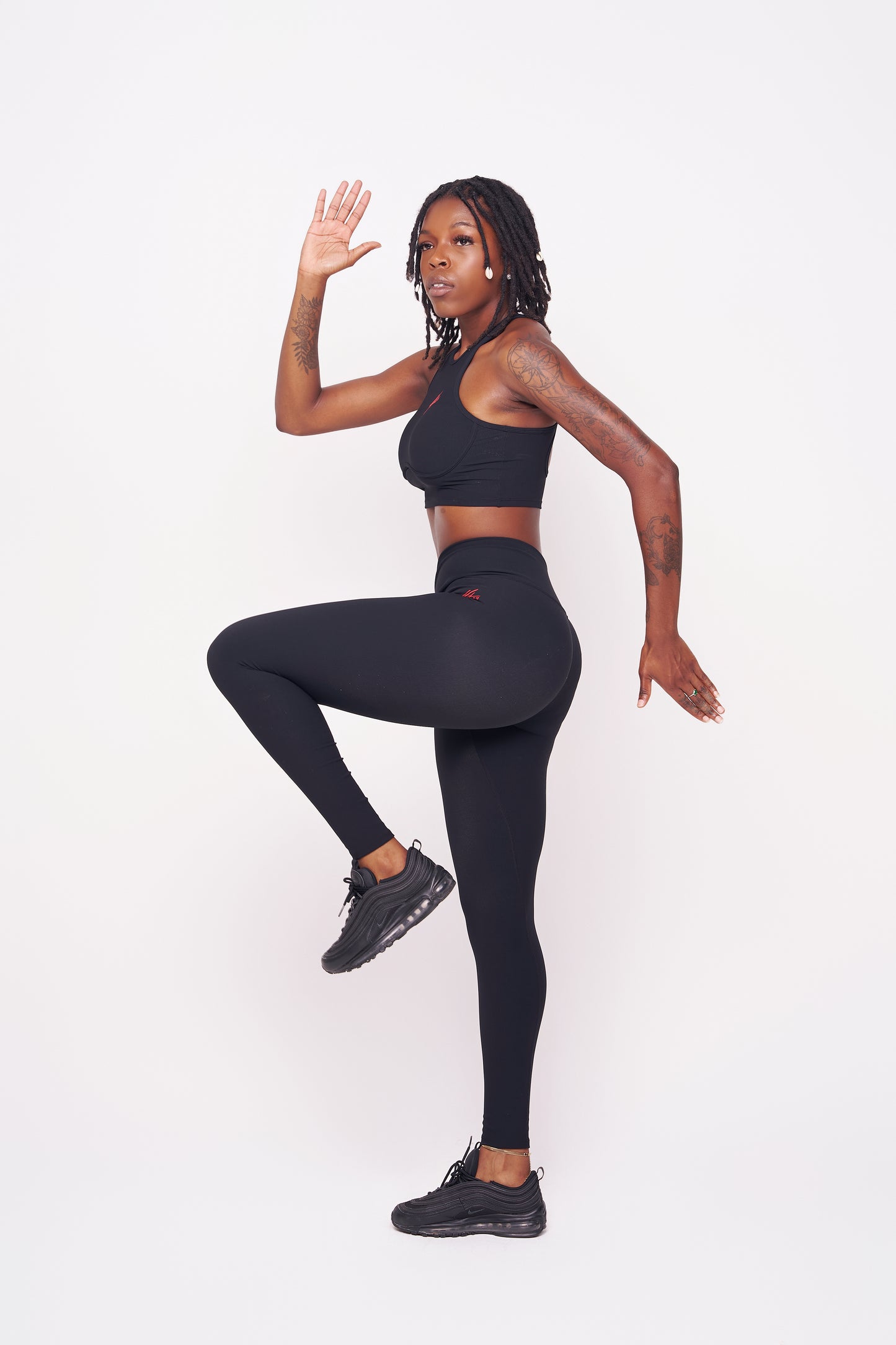 Ribbed Sports Leggings