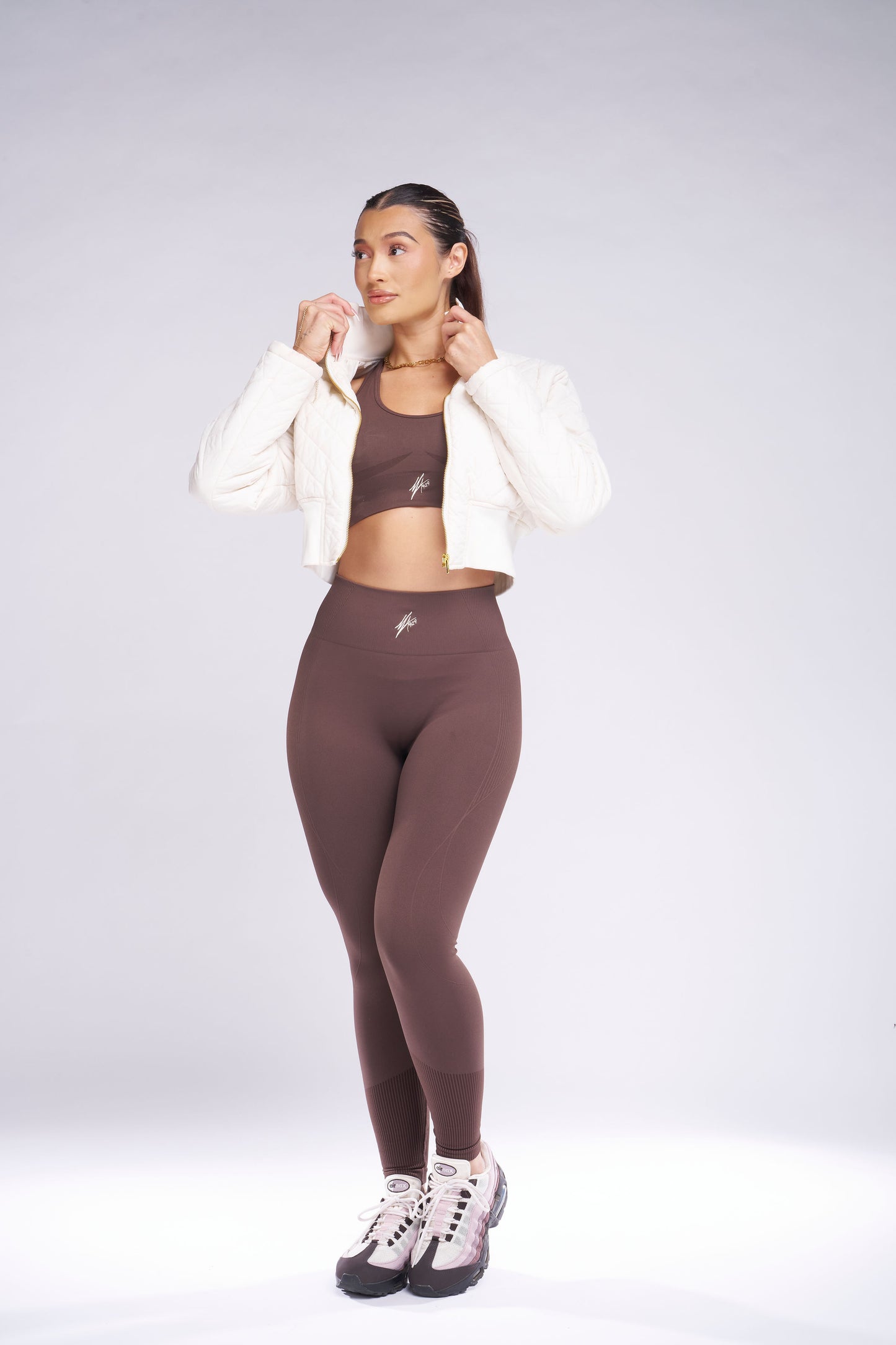 Quilted Cropped Puffer Jacket