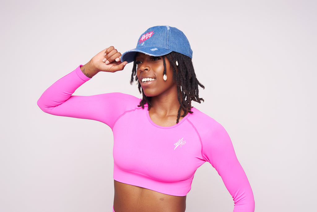 Seamless Crop Top Long Sleeve