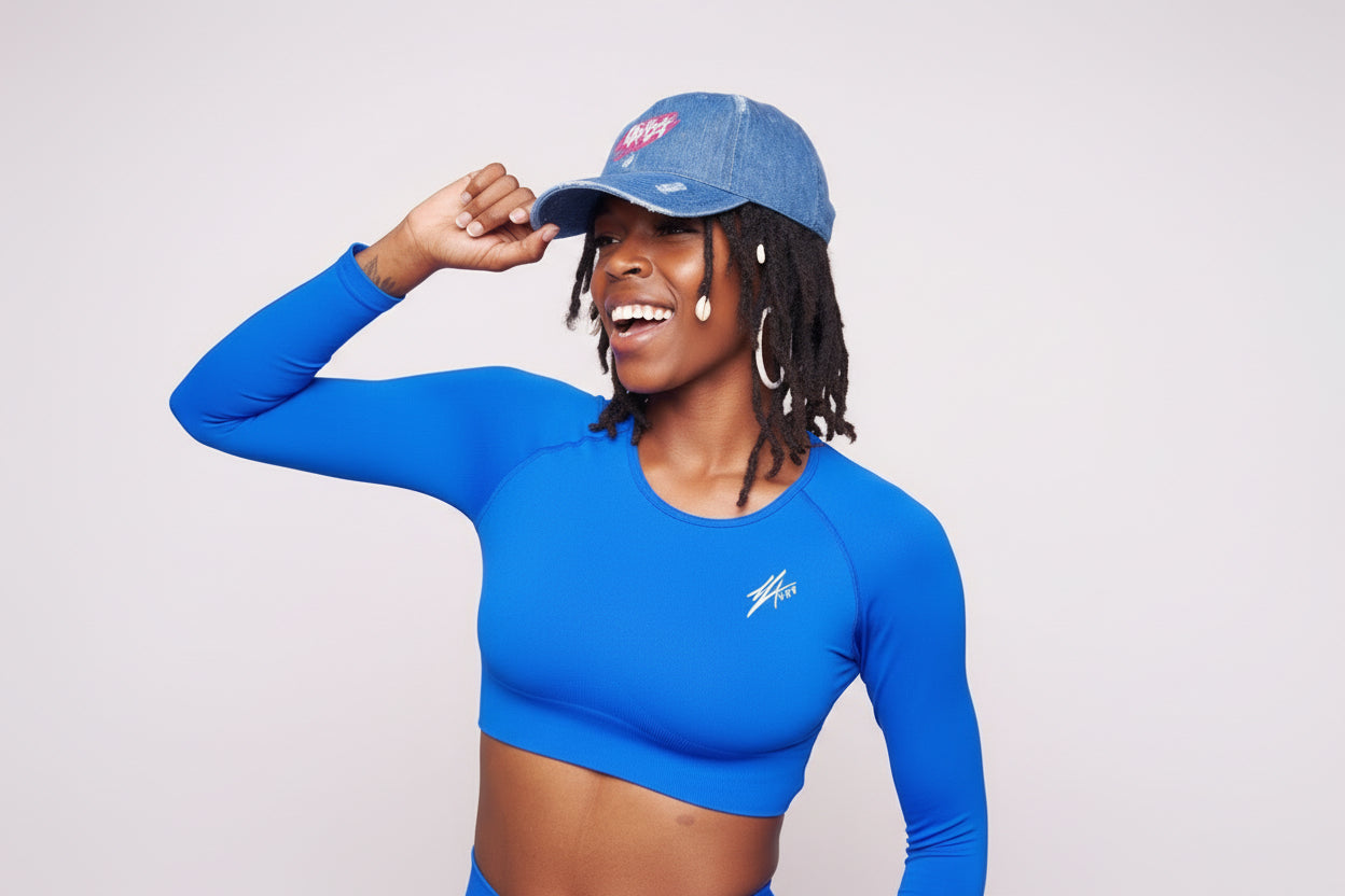 Seamless Crop Top Long Sleeve