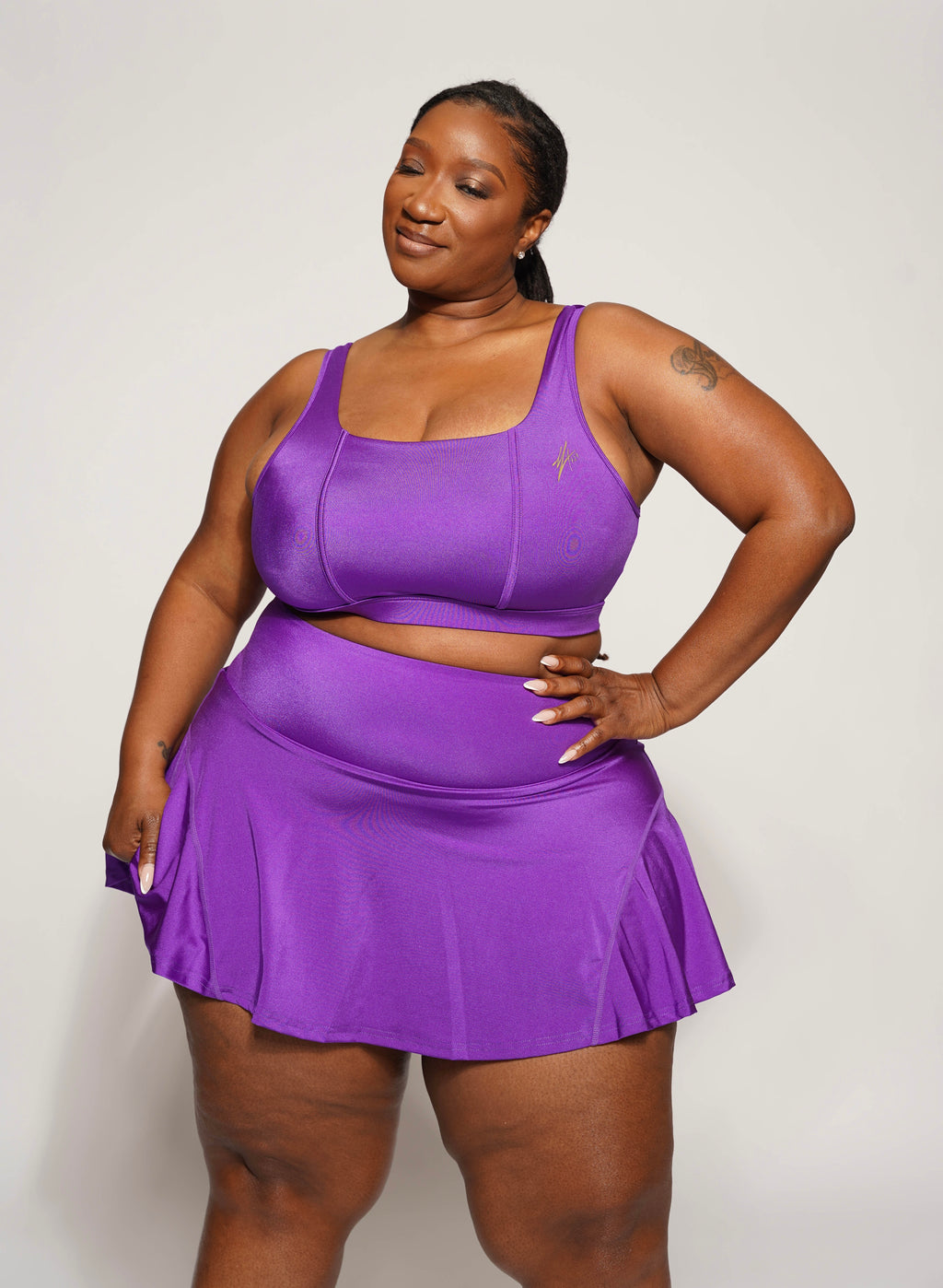 Fit and Flare Tennis Skirt