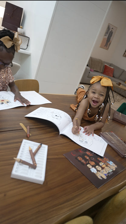 Melanin Coloring Crayon Set
