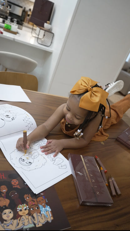 Melanin Coloring Crayon Set