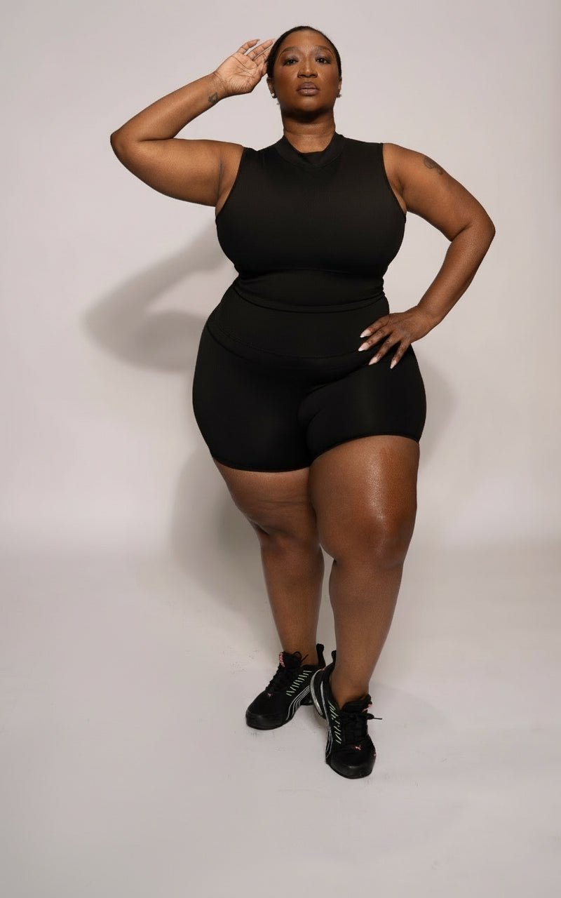 High Waisted Biker Shorts