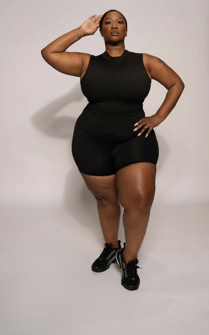 High Waisted Biker Shorts