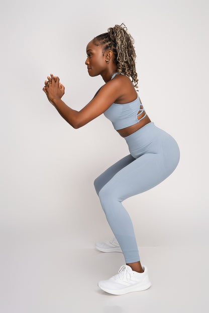 Chambray No Slip Leggings