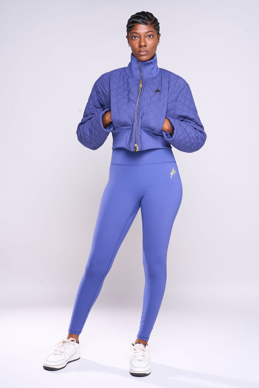 Quilted Cropped Puffer Jacket