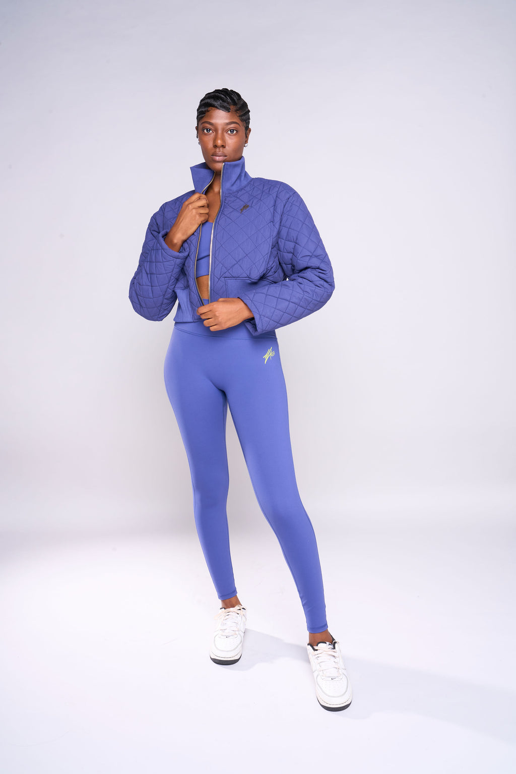 Quilted Cropped Puffer Jacket