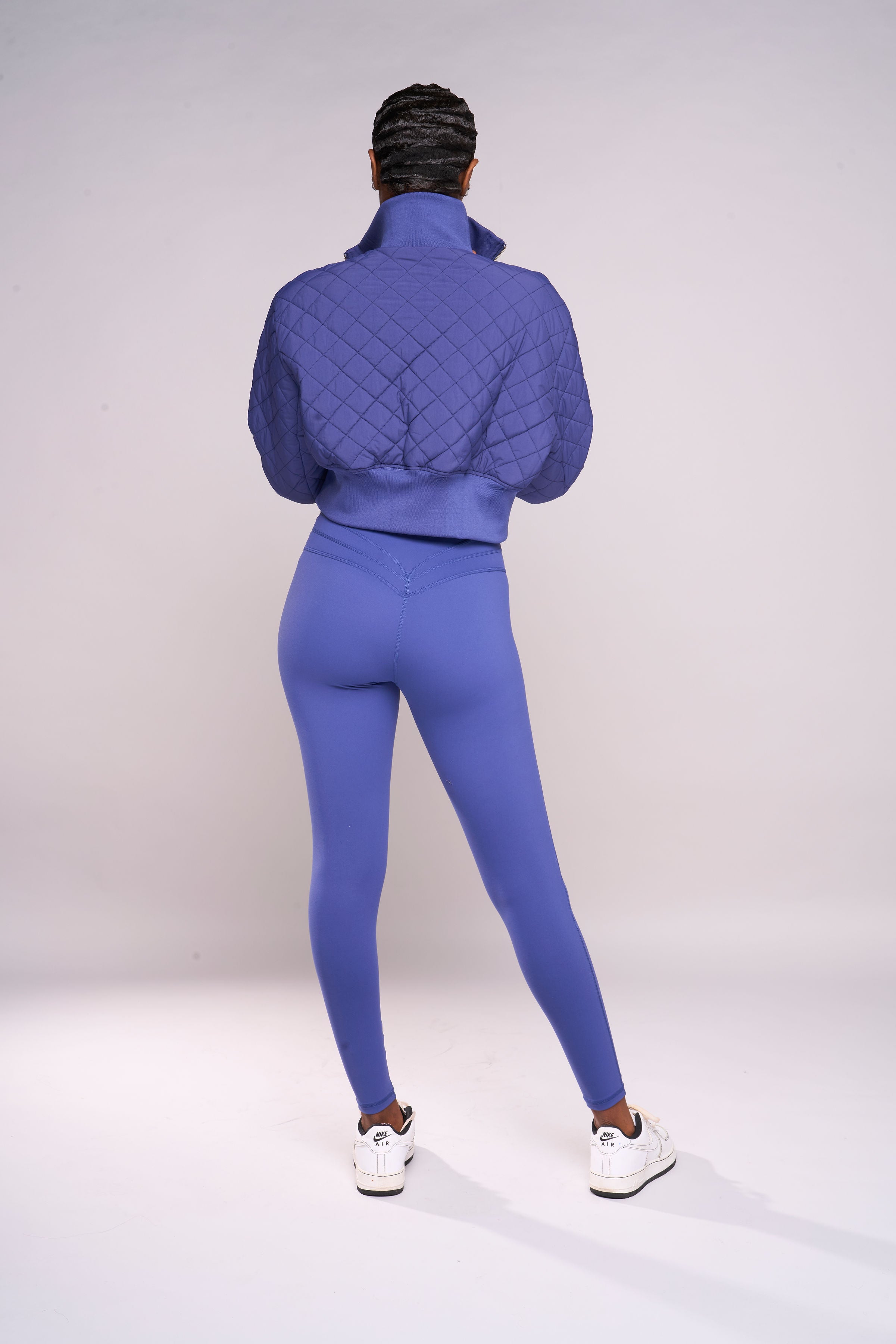 Quilted Cropped Puffer Jacket