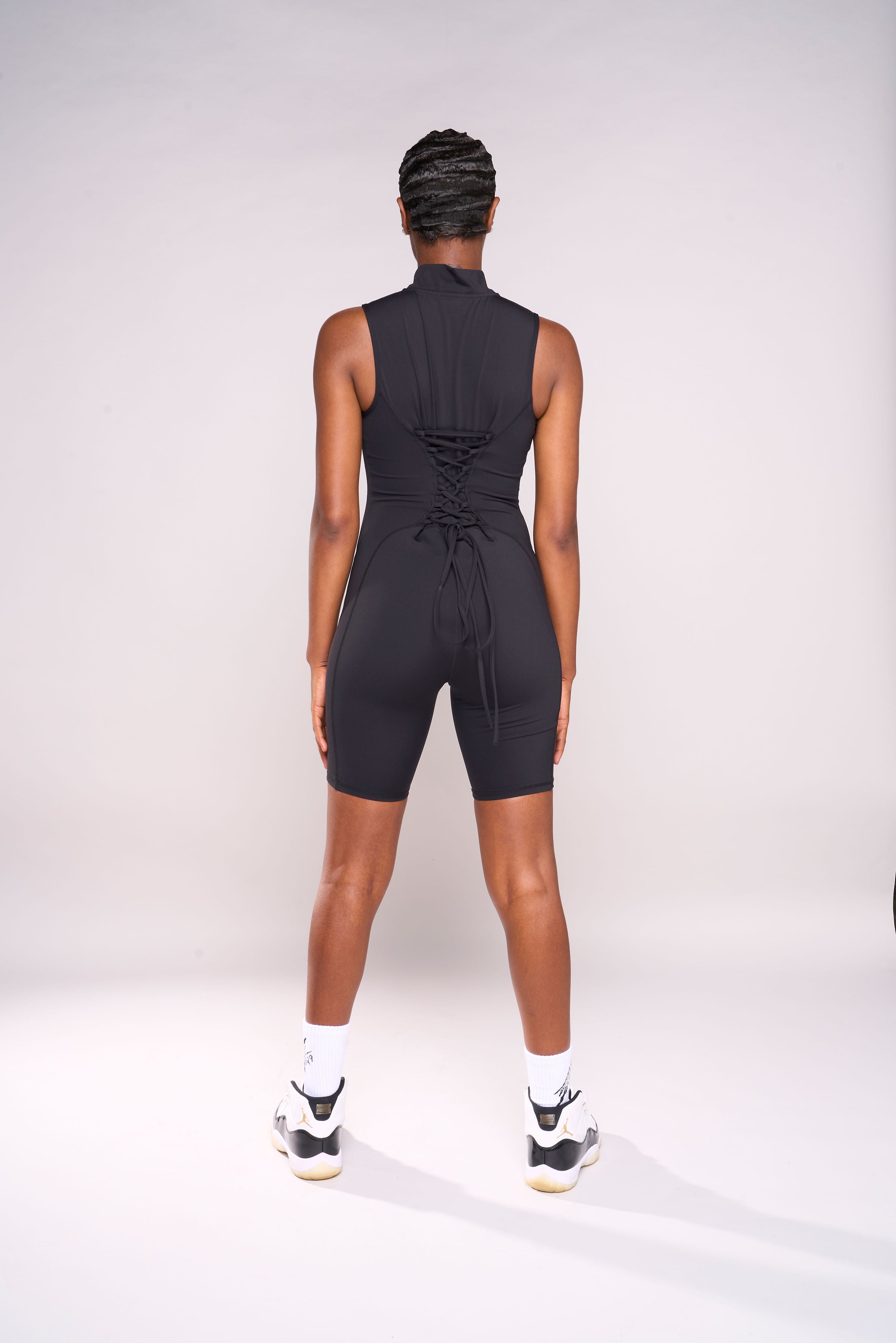 Corset Back Scuba Suit