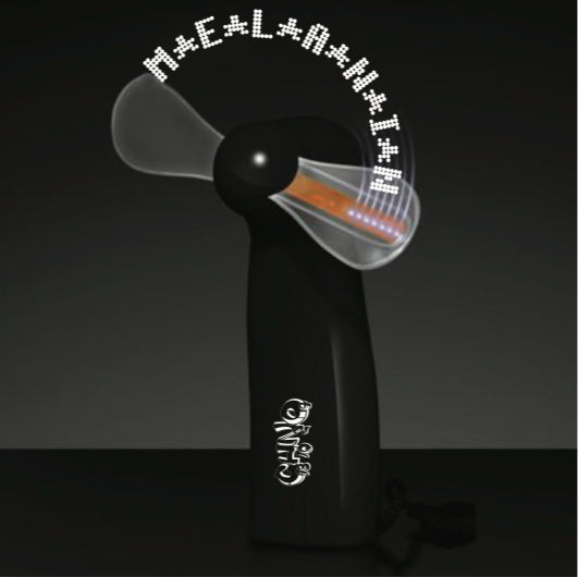 "M•E•L•A•N•I•N" Hand Held Fan