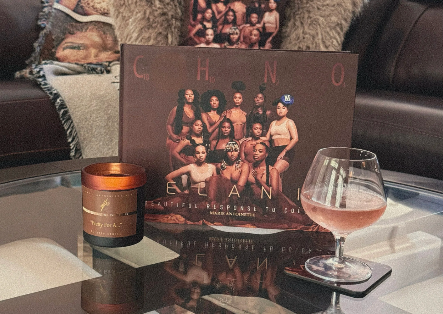MELANIN: A BEAUTIFUL RESPONSE TO COLORISM" Coffee Table Book (HARDCOVER)