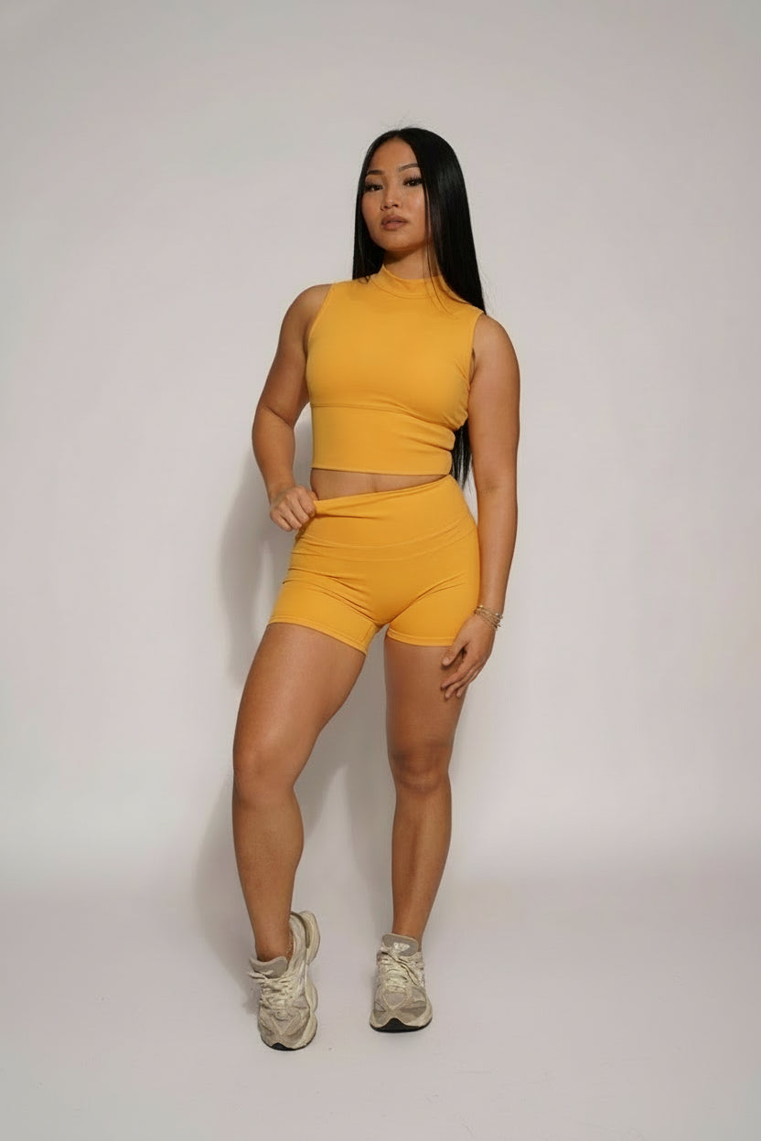 High Waisted Biker Shorts