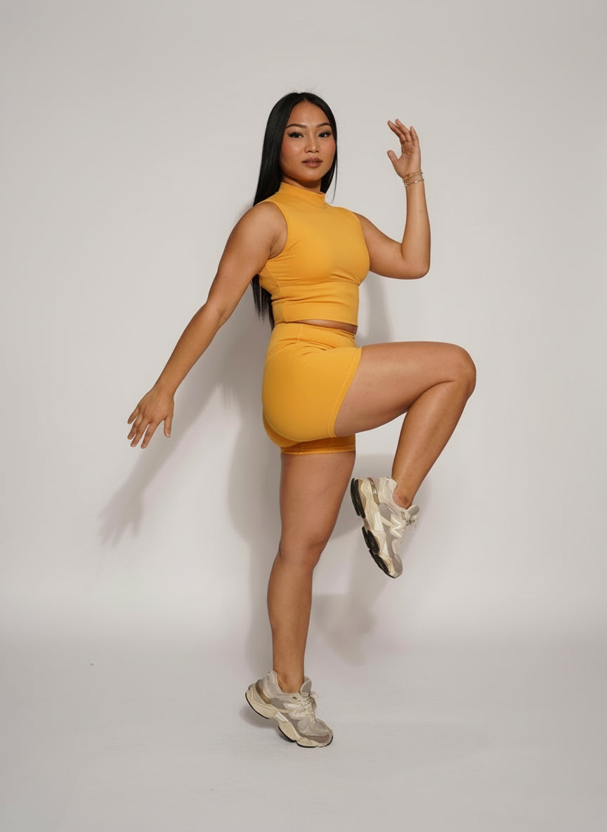 High Waisted Biker Shorts